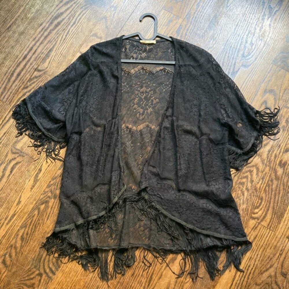Women's Lush Cardigan, Size 1, Black